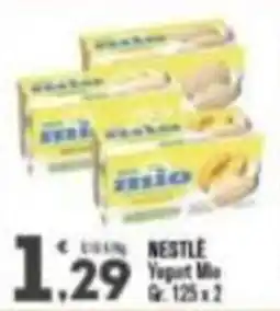 Punto é market Yogurt Mio Nestlé offerta