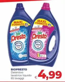 Pilato Biopresto Detersivo lavatrice liquido offerta