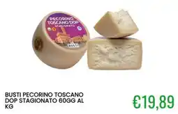 Sugros Busti pecorino toscano dop stagionato offerta