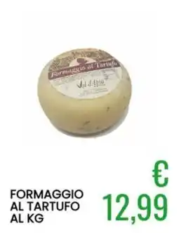 Sugros Formaggio al Tartufo Val d'Apsa offerta