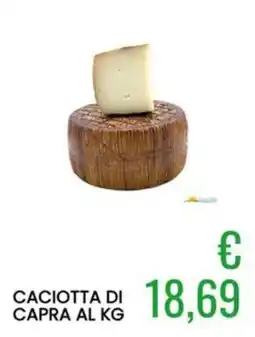 Sugros Caciotta di capra offerta