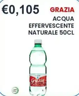 Caramico Acqua effervescente naturale Grazia offerta
