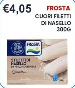 Caramico Frosta cuori filetti di nasello offerta