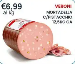 Caramico Veroni mortadella c/pistacchio offerta