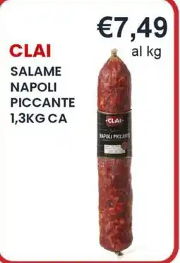 Caramico Clai salame napoli piccante offerta