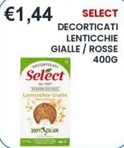 Caramico Lenticchie Gialle Decorticati Select offerta