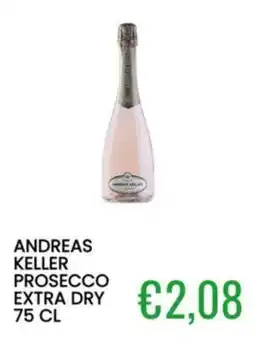 Sugros Andreas Keller Prosecco Extra Dry offerta