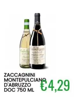 Sugros Zaccagnini Montepulciano d'Abruzzo DOC offerta
