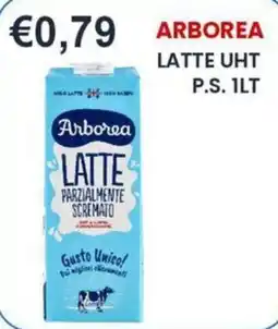 Caramico Arborea latte UHT parzialmente scremato offerta
