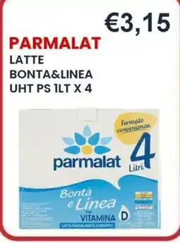 Caramico Parmalat Latte Bonta&Linea offerta