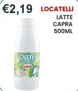 Caramico Latte di capra Locatelli offerta
