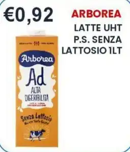 Caramico Arborea latte UHT p.s. senza lattosio offerta