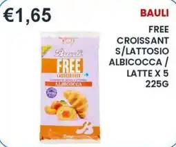 Caramico Bauli free croissant s/lattosio albicocca offerta