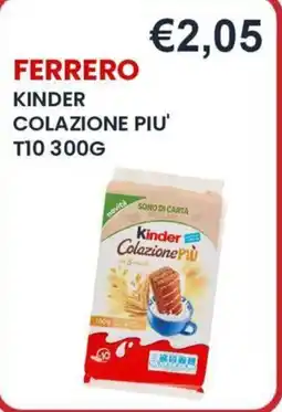 Caramico Ferrero Kinder Colazione Più offerta