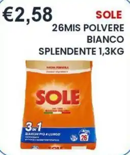 Caramico Sole polvere bianco offerta