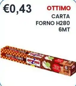 Caramico Carta forno Ottimo offerta