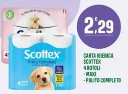 La Mimosa Supermercati Carta igienica Scottex offerta