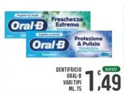 La Mimosa Supermercati Dentifricio Oral-B offerta