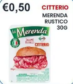 Caramico La Merenda Salame Rustico Citterio offerta