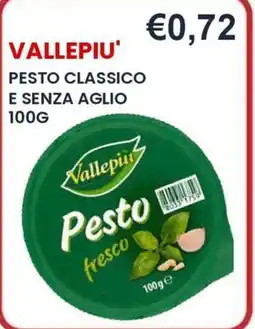 Caramico Vallepiu' Pesto classico e senza aglio offerta