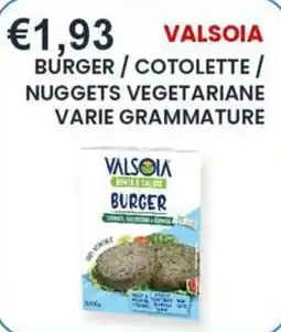 Caramico Valsòia burger offerta