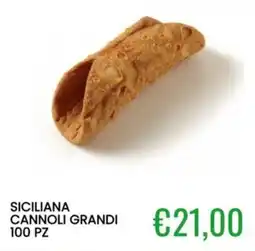 Sugros Siciliana cannoli grandi offerta