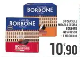 La Mimosa Supermercati Caffè & Borbone Napoli offerta