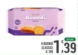 La Mimosa Supermercati Buondì classici offerta