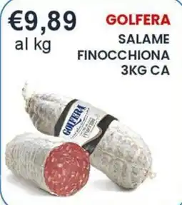 Caramico Golfera salame finocchiona offerta