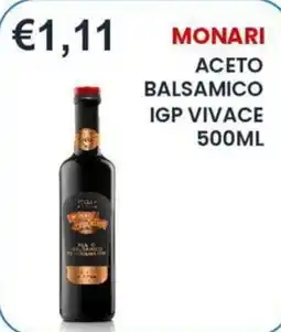 Caramico Monari aceto balsamico IGP Vivace offerta