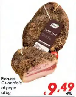 Pac Cash&Carry Fiorucci Guanciale al pepe offerta