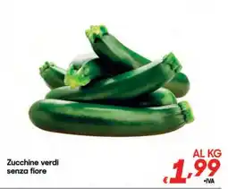 Pac Cash&Carry Zucchine verdi senza fiore offerta
