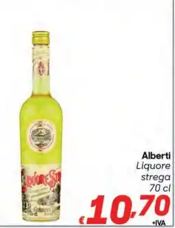 Pac Cash&Carry Alberti Liquore strega offerta
