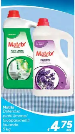 Pac Cash&Carry Matrix Deterslvo piatti limone/lavapavimenti lavanda offerta