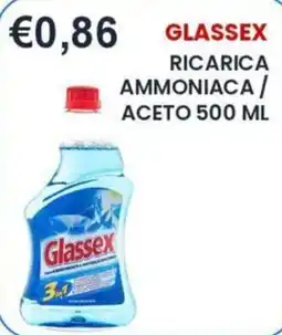 Caramico Ricarica ammoniaca / aceto Glassex offerta