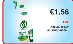 Caramico Cif crema spray multiuso offerta
