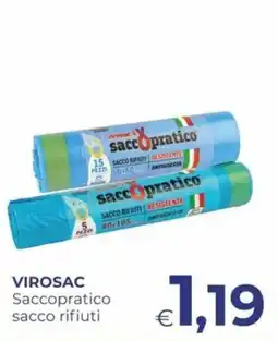 Pilato ViroSac Saccopratico sacco rifiuti offerta