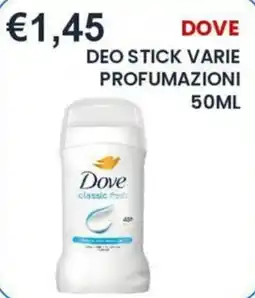 Caramico Dove deo stick offerta