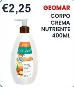 Caramico Geomar corpo crema nutriente offerta