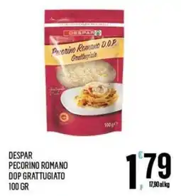 Vibian Despar pecorino romano dop grattugiato offerta
