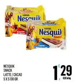 Vibian Nesquik Snack Latte / Cacao offerta