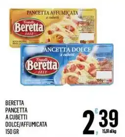 Vibian Beretta pancetta a cubetti offerta
