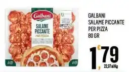Vibian Galbani salame piccante per pizza offerta