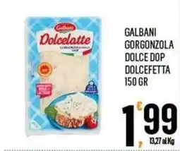 Vibian Galbani Dolcelatte Gorgonzola Dolce Dop Dolcefetta offerta