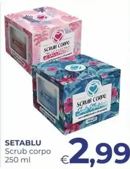 Pilato Scrub corpo offerta