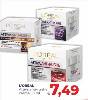 L'Oréal Attiva anti-rughe