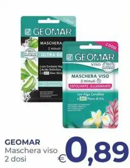 Pilato Geomar maschera viso offerta