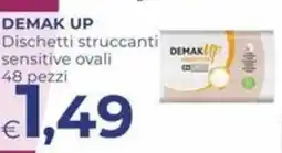 Pilato Demak Up dischetti struccanti sensitive ovali offerta