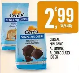 Vibian Cereal mini cake al cioccolato offerta