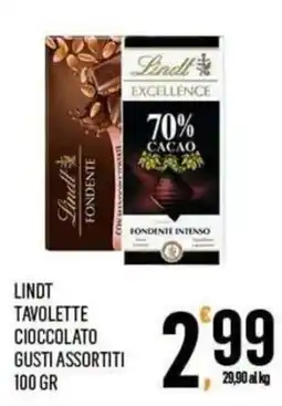 Vibian Lindt Tavolette Cioccolato Gusti Assortiti offerta